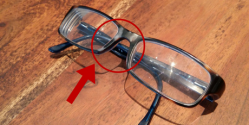 Ray Ban abgeblättertes Kunststoff