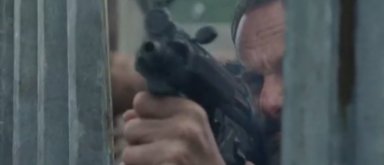 Rick schießt auf Negan