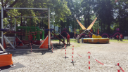 Sparkassen Renntag Ausblick Kinderspielbereich