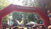 Sparkassen Renntag Eingang Kinderspielbereich
