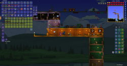 Terraria Screenshot Spielszene Magier