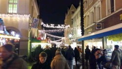 Weihnachtsmarkt Unna vom Markt aus