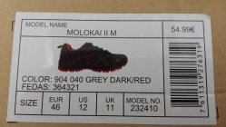 Wanderschuh McKinley Preisschild